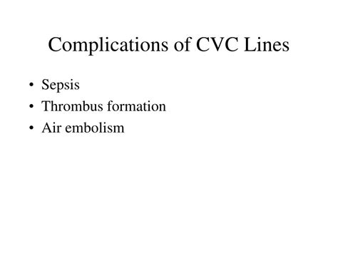 Image result for Purpose of CVC Line