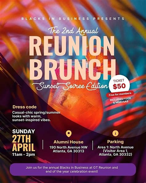 2nd Annual BiB Reunion Brunch, Georgia Tech Alumni Association, Atlanta ...