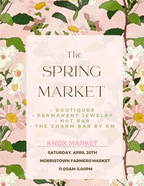 The Spring Market, Morristown TN Farmers Market, 20 April 2024 | AllEvents