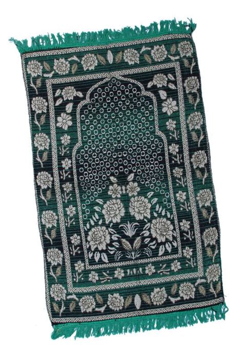 Buy ADIRNY Cotton Prayer Mat Musalla Janamaz for Namaz Muslim 44x28 ...