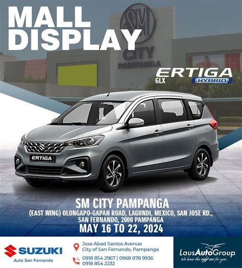 Suzuki Ertiga GLX Hybrid Display at SM Pampanga, SM City Pampanga ...