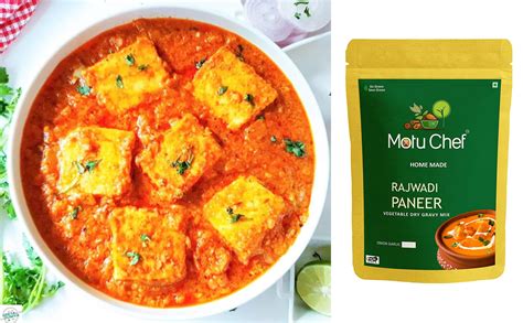Motu Chef Rajwadi Paneer | Homemade Vegetable Dry Gravy Mix Powder ...