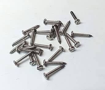 SS Full Thread Pan Head Self Tapping Screw M4 X 25MM (25 Pcs) Minus ...
