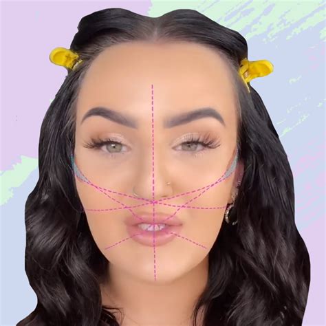 Face Contouring Tutorial Makeup Chin 的图像结果