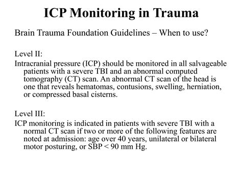 Icp monitoring seminar | PPTX