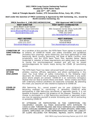 YMCA Swim Teams Set Details for Virtual YMCA Swimming Festival ...