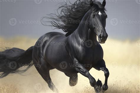 Black Horse Running