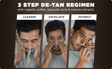 Spruce Shave Club De Tan Facial Kit For Men with Organic Coffee ...