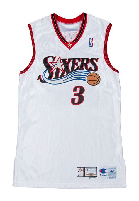 Philadelphia 76ers 2000-01 Jerseys