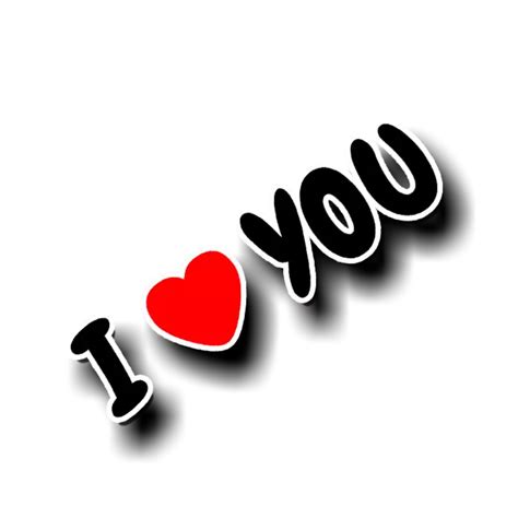 I love you 17259430 PNG