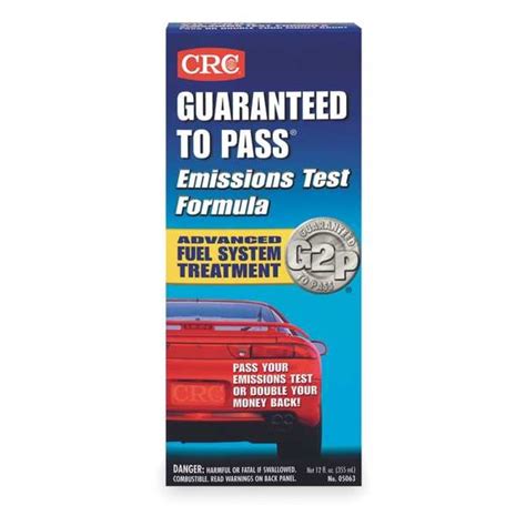 Crc Emissions Test Formula Additive, For Gasoline Engines, 12 oz. 05063 ...
