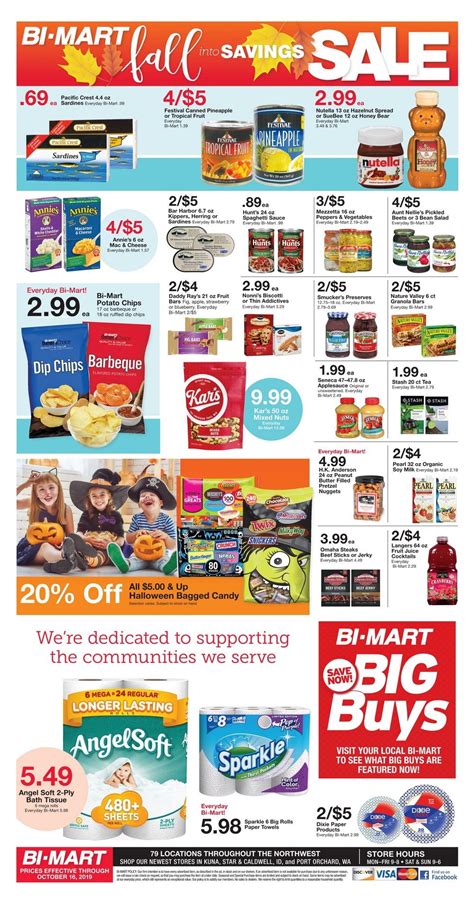 Bi Mart Weekly Ad Oct 10 - Oct 16, 2019