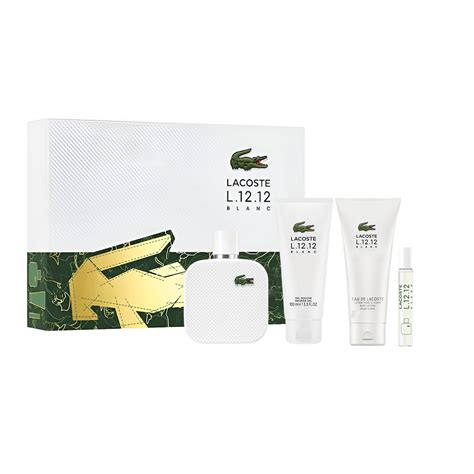 Shop LACOSTE Blanc Pure EDT Set for Men