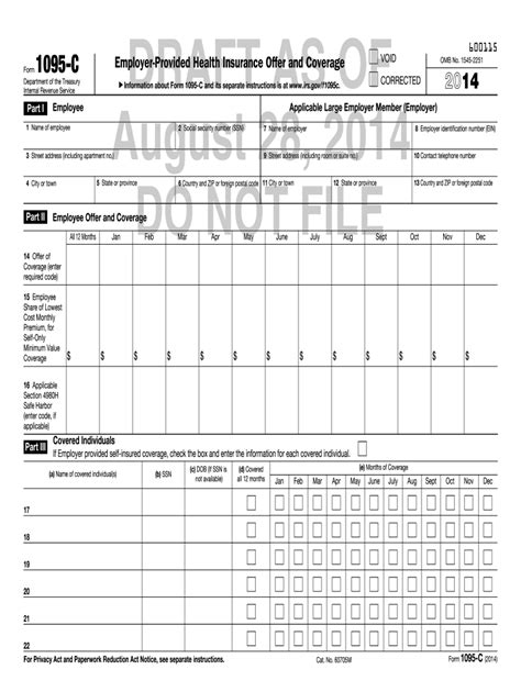 What is a 1095 c form: Fill out & sign online | DocHub