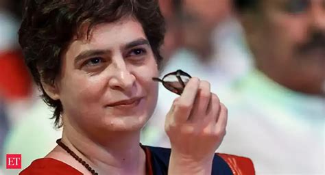 Priyanka Gandhi slams Centre over economic slowdown - The Economic ...
