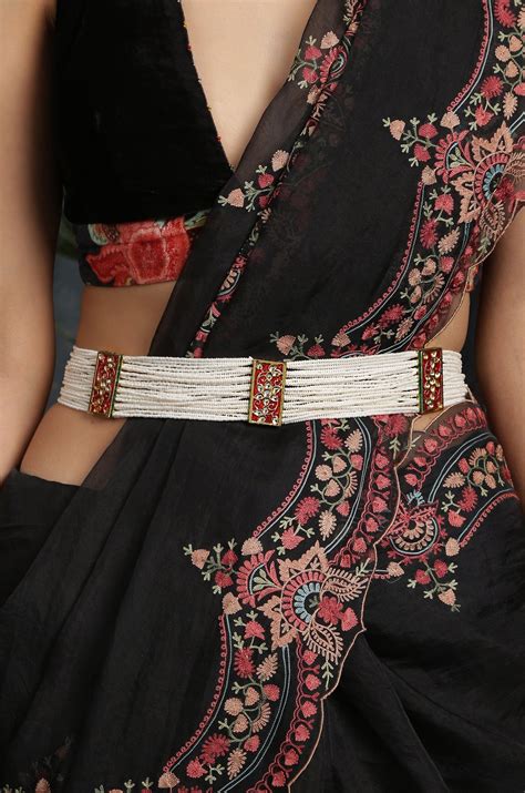 Krishina Meenakari Kundan Waist Belt – Paisley Pop Shop