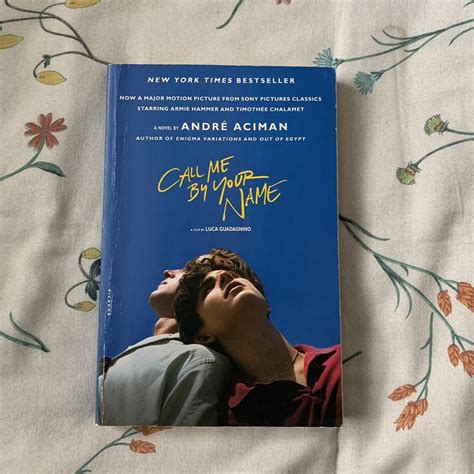 Call me by your name by Andre Aciman #book #lgbt... - Depop