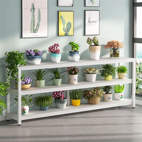 Tribesigns Hoga-M0177 Modern White Console Table HOGA-M0177 at Lowes.com
