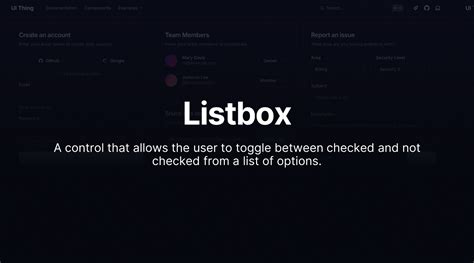 Image result for UI Control ListBox