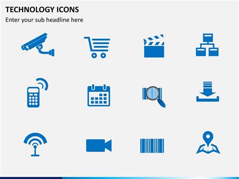 Technology Icons PowerPoint Templates | Technology icon, Powerpoint ...