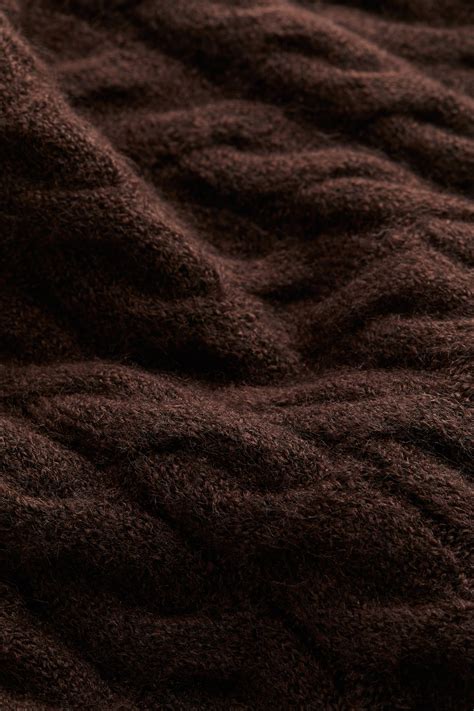 Cable-knit Sweater - Dark brown - Kids | H&M US