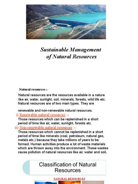 Management of Natural Resources 的图像结果