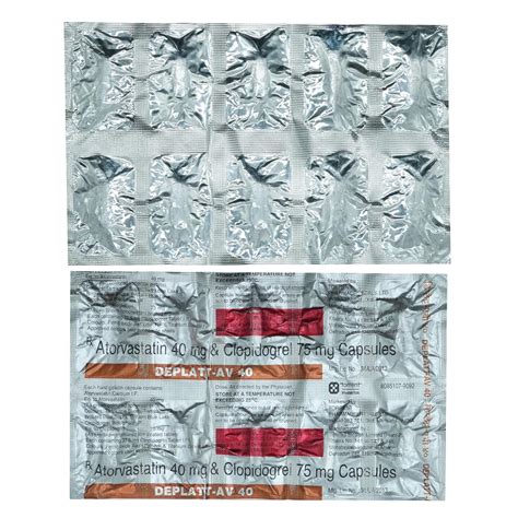 Deplatt AV 40 - Strip of 10 Capsules : Amazon.in: Health & Personal Care