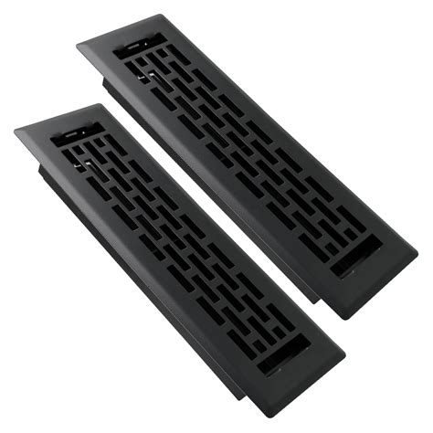SANYCASA 2 Pack Floor Register 2x10 Inches Heavy Duty Walkable Steel ...