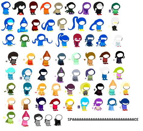 Base De Sprites De Píxeles Homestuck