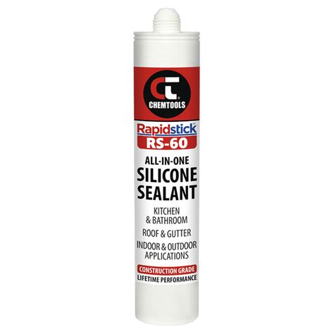 Rapidstick RS60 Black Silicone Sealant | Jaycar New Zealand