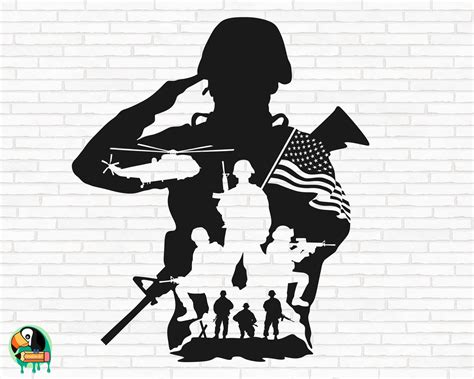 Soldiers Silhouette Png
