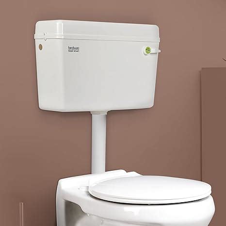 Hindware Sleek Smart PVC Cistern Flush Tank for Toilet (Starwhite ...
