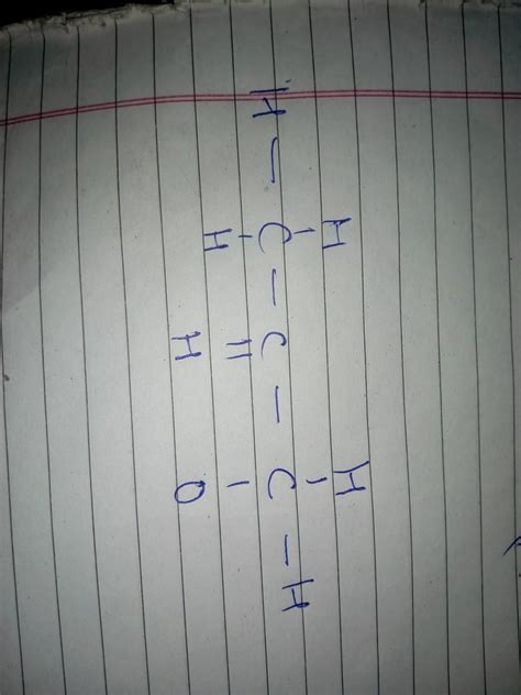 draw the electron dot structure of propanone. - Brainly.in