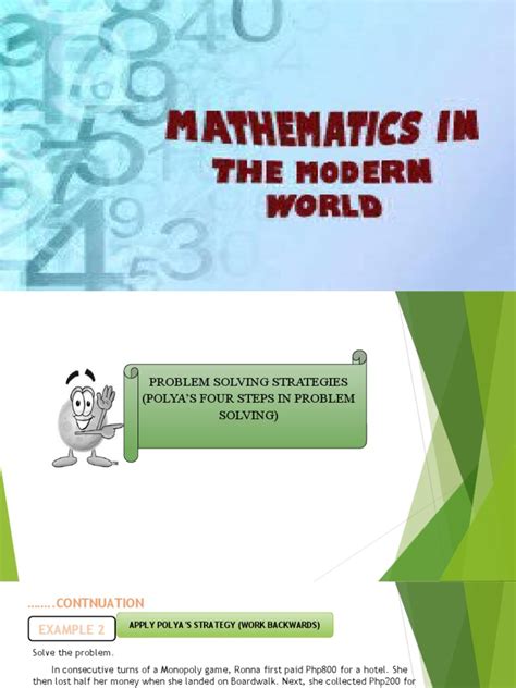 Image result for Polya's Problem Solving Strategies