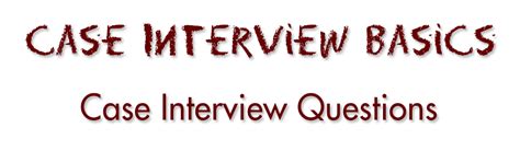 Case Interview Practice Questions 的图像结果