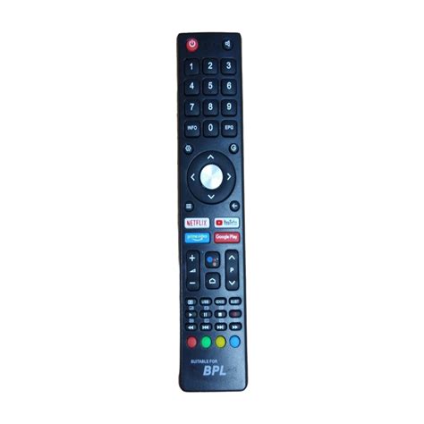 BPL Smart TV Remote Control with Netflix, Amazon Prime, YouTube & Goog ...