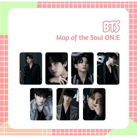 Kit Photocards BTS Map of the Soul ON:E CONECPT PHOTOBOOK VERSION 2 | Shopee Brasil