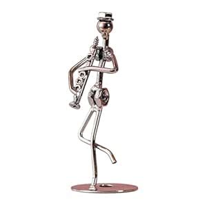 Buy bnf® Musical Man Statue Musician Player Sculpture for Table Living ...