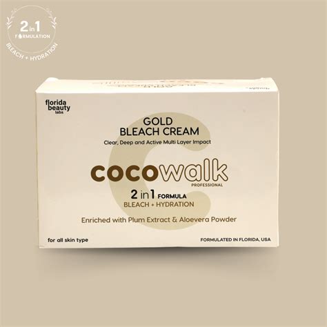 Cocowalk Professional Gold Bleach Cream | Bleach and Hydration ...