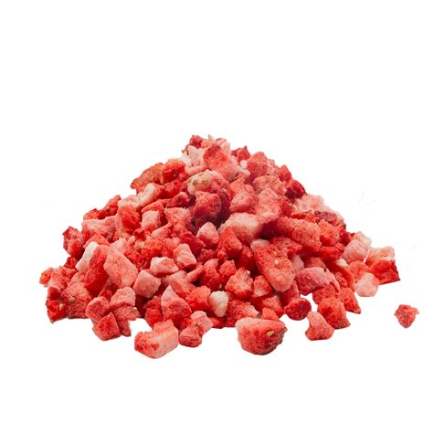 Freeze-Dried Strawberries Diced | Freeze Dried Strawberries Bulk