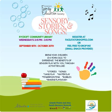 Sensory, Stories & Songs - Birch Hills County