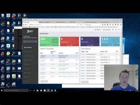 How To Pool Mine Burstcoin Using The CPU Or GPU Miner Video Lecture ...
