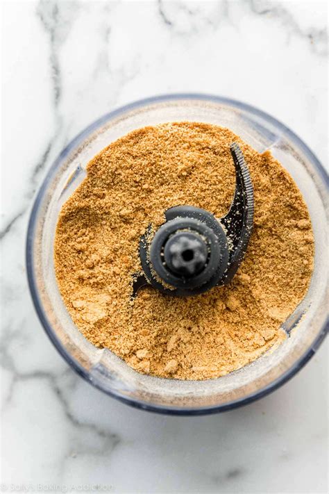 Perfect Graham Cracker Crust (Video) - Sally's Baking Addiction