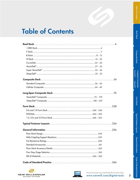 New Millennium Building Systems, Catalogs, Design Guide Steel Roof and ...