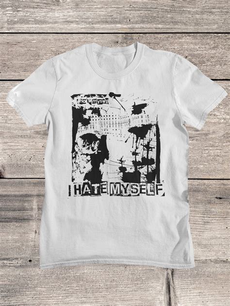 I Hate Myself Band T-shirt. EMO Band I Hate Myself Shirt - Etsy