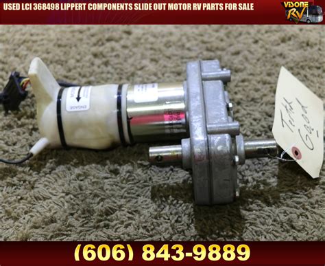 RV Components USED LCI 368498 LIPPERT COMPONENTS SLIDE OUT MOTOR RV PARTS FOR SALE Power Gear ...