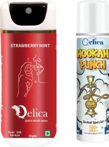 Qelica Strawberry Mint & Dubai Special Spray | Buy Oral Care Products ...