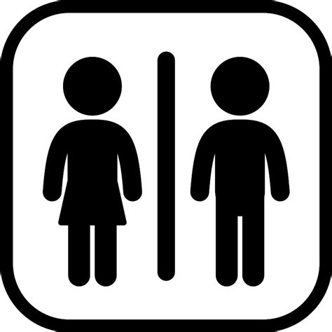 Restroom Sign Vector 的图像结果