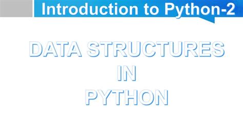 Image result for Data Structures and Algorithms in Python Tutorial