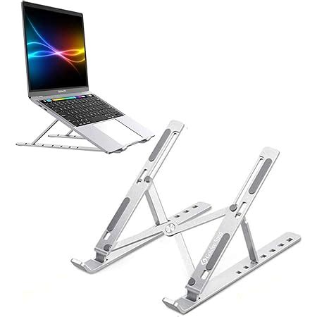 Golden Sand Laptop Stand Foldable Adjustable Computer Stand, Portable ...